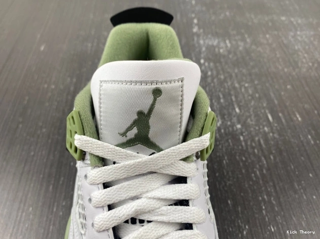 Kicktheory Seafoam Jordan 4 Air WMNS AQ9129-103 0728